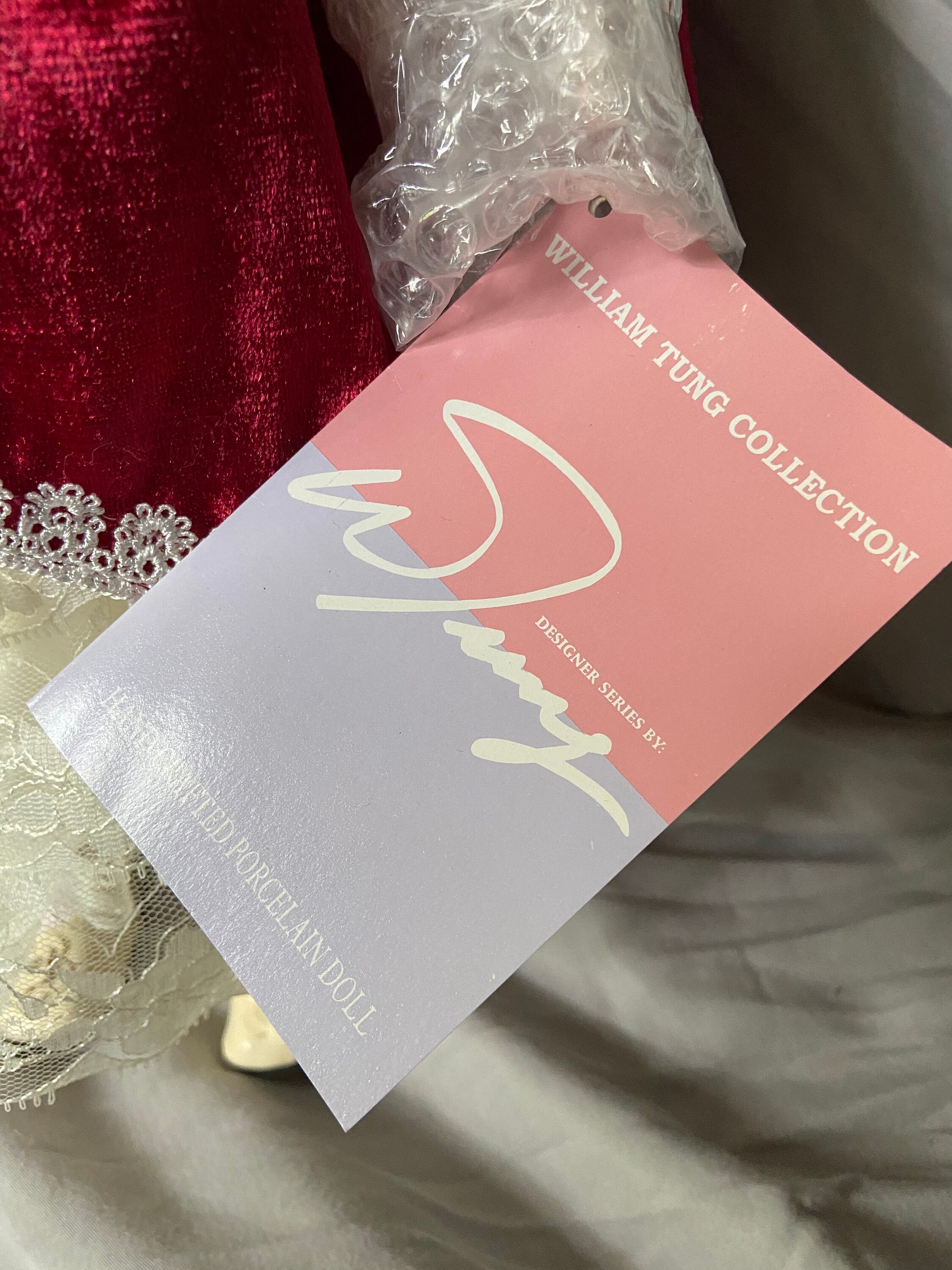 William Tung Collection Brandy Porcelain Doll 1997 Etsy