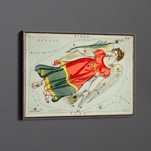 the Virgo by Sidney Hall Canvas Wall Art & Poster Print [5:7]
