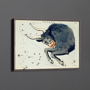 the Taurus by Sidney Hall Canvas Wall Art & Poster Print [5:7]