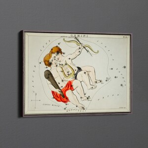 the Gemini by Sidney Hall Canvas Wall Art & Poster Print [5:7]