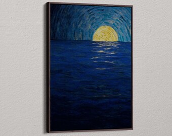 Moonrise autorstwa Simona Lee – wydruk na płótnie i plakat [5:7]