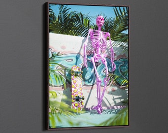 Skate Day autorstwa Cash Macanaya Canvas Wall Art & Poster Print [5:7]