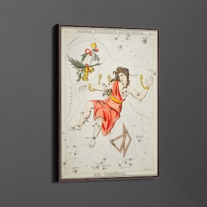 Gloria Frederici, Andromeda by Sidney Hall Canvas Wall Art & Poster Print [5:7]