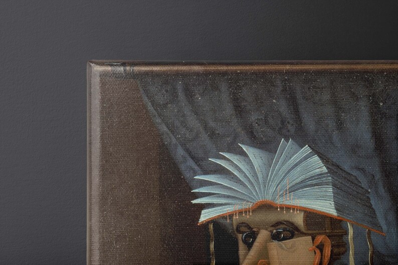 The Librarian by Giuseppe Arcimboldo Canvas Wall Art & Poster Print [5: ...