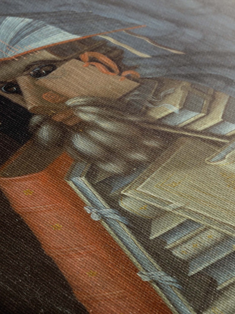 The Librarian by Giuseppe Arcimboldo Canvas Wall Art & Poster Print [5: ...