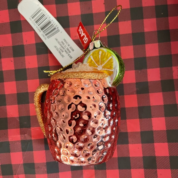 Moscow Mule Copper mug ornament NEW - fast shipping