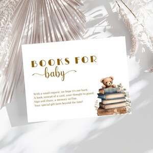 Ensemble d'invitations pour une baby shower de livre de contes, ensemble de baby shower sur le thème du livre, carte de remerciement livre de contes, carte couche-culotte livre, carte livre pour bébé