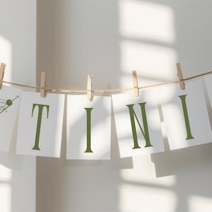 Editable A Tini Bit Older Birthday Banner, Martini Themed Party Decor, Martini Cocktail Party Decor, Coquette Martinis Bachelorette Decor