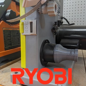 2.25&quot; to 1.25&quot; Vacuum Hose Adapter For Ryobi Band Saw