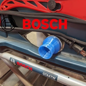 2.25&quot; to 1.5&quot; Vacuum Hose Adapter For Bosch Table Saw