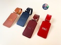 Leather Luggage Tag Personalized, Custom Engraved Monogram Luggage Tag for Travel Bag Tag, Handmade Travel Accessories Gift for Travelers product logo
