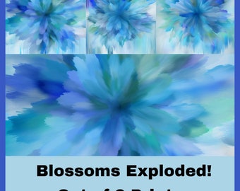 Digital Art, Floral Wall Art, Flower Prints, Large Wall Art, Office Decor, Original Art, Wall Art, Living Room Art, Abstract Art, Prints
