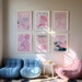 Set of 6 Taylor Prints, Preppy Girly Dorm Room Decor, Taylor Swift Wall ...