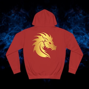 Golden Lucky Dragon , Good Luck in the year of the Dragon hoodie , Dragon Year 2024