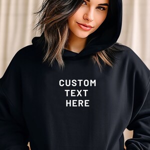 Custom logo Hoodie, Your Design Hoodie, Personalized Oversized Hoodie, Custom Text Sweater, Your Logo Hoodie, Photo Print Sweater