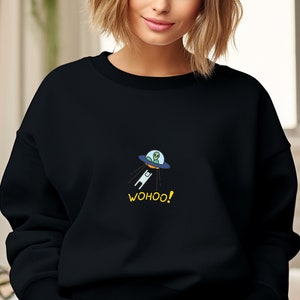 Alien sweatshirts, Alien Sweaters, Funny sweatshirts, Independence Day sweatshirts, Holiday sweatshirts, Alien gifts, gifts for him