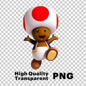 Schwarze Kröte PNG, hochwertige transparente Bild, afroamerikanische Kröte, digitale Datei, sofortiger Download, schwarze Version von Kröte, Super Mario