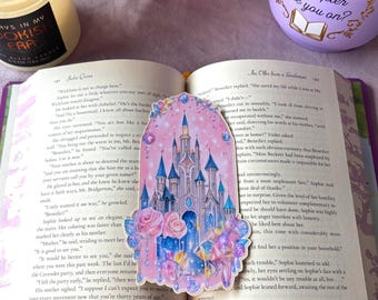 Marcapáginas Castillo de Fantasía / Marcapáginas para Amantes de las Novela Romántica / Marcapáginas Estético BookTok