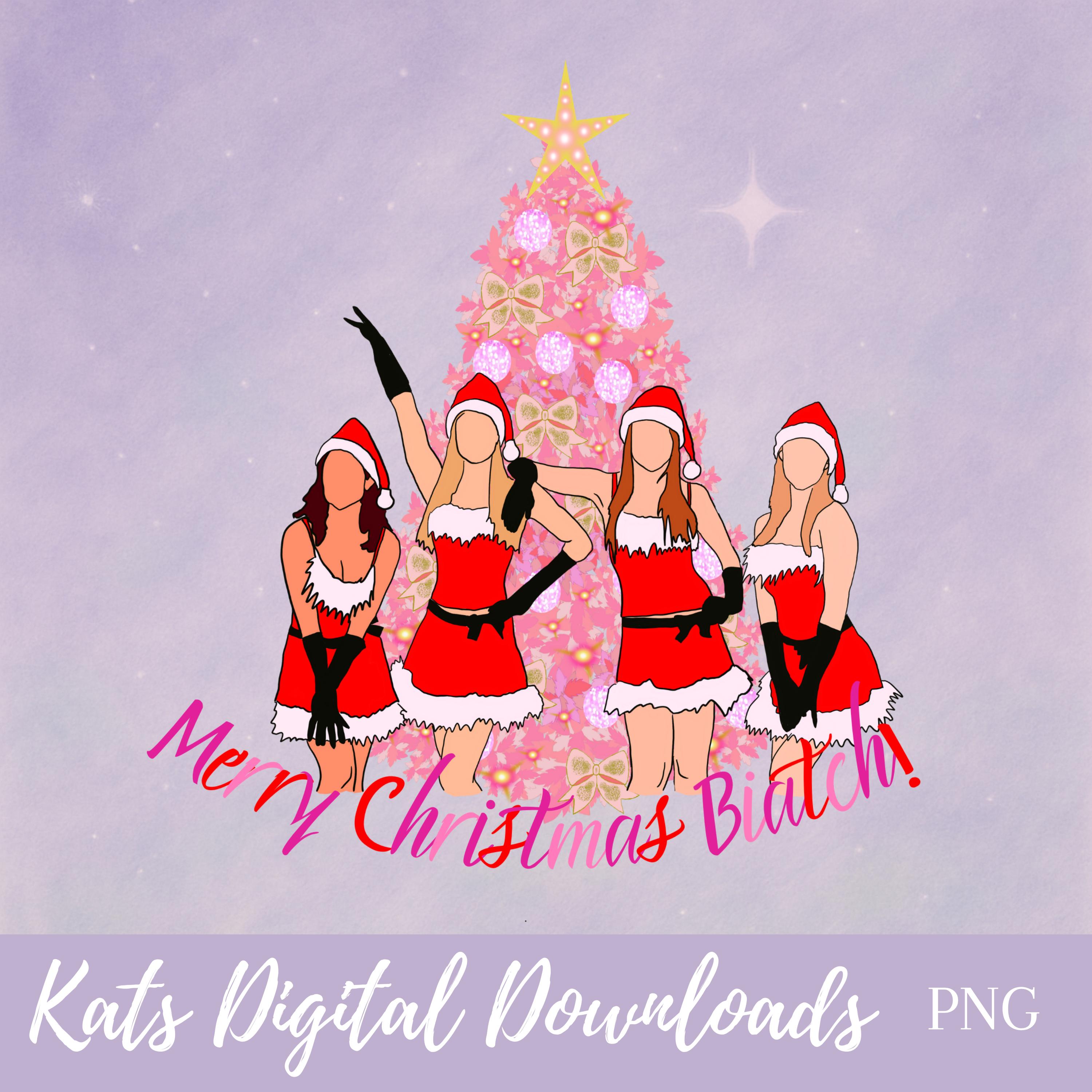 Mean Girls Christmas PNG File | Mean Girls Christmas | Burn Book