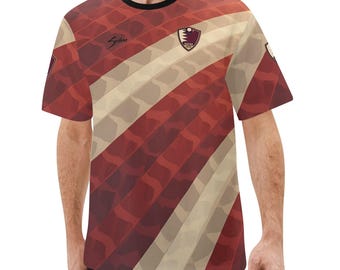 Distintivo vintage della maglia da calcio del Qatar del 1970