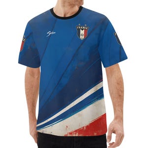 Frankreich Fußball Jersey Vintage 1919 Abzeichen mit 2 WM Sterne