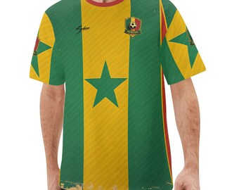 Senegal Soccer Football Jersey 1960 Vintage Badge