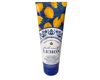 Bath and Body Works Fresh Amalfi Lemon Ultimate Hydration Body Cream 8oz Tube