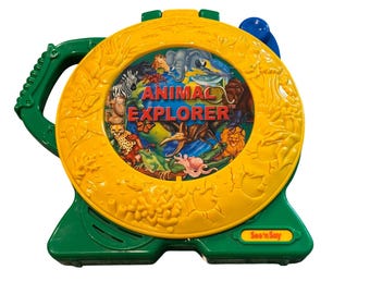 Fisher-Price See n Say Animal Explorer Electronic Learning Toy 2001 Mattel 27281