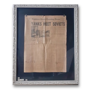 Original WW2 Journal, Yanks meet Soviets, 1945