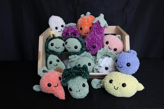 Crochet Fruits and Veggies