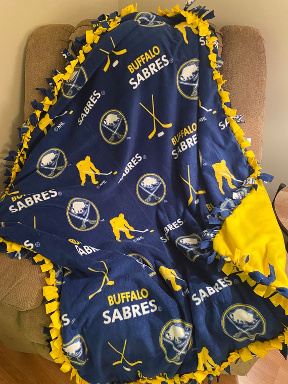 Buffalo Sabres tie blanket~ready to ship