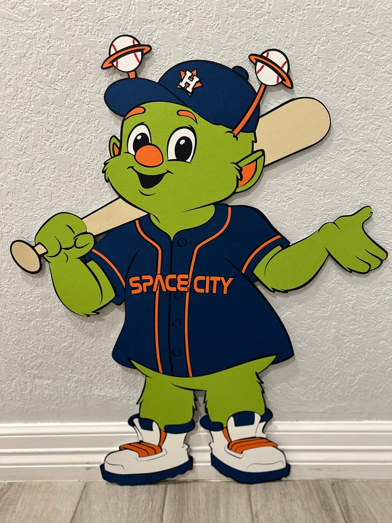 Astros Character Cutout, Space City, Astros Party Decor Etsy