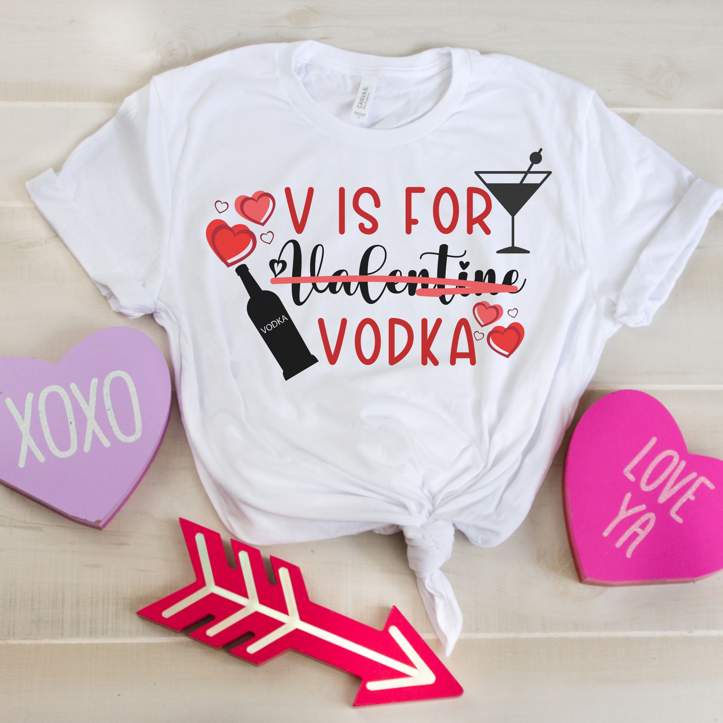 V Is For Vodka T-Shirt V Is For Vodka T-Shirt