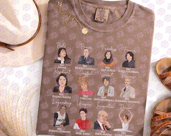Camiseta de leyendas hispanas, líderes y héroes, camiseta de colores cómodos de la herencia hispana®, camiseta de español latino, camiseta de regalo para profesores de español
