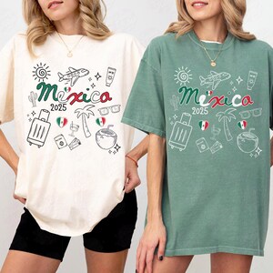 Mexiko Urlaub Shirt, Familie Karibik Strand Vacay Shirt, passende Gruppe Urlaub Shirt, Reisepass Crew T-Shirt, Urlaub Squad Mode T-Shirt