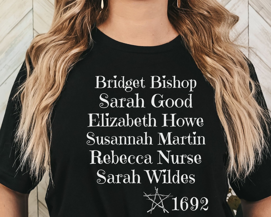 Salem Witches Executed Witch Trial 1692 Shirt, Gothic Occult Gift