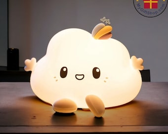 Cloud shape nightlight for kids bedroom, gift ideas for christmas