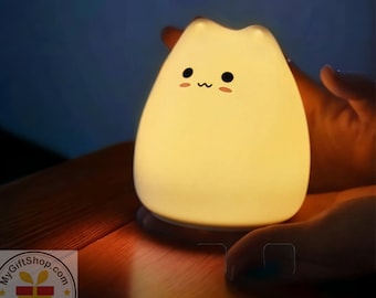 Adorable Cat shape nightlight for bedroom, gift ideas