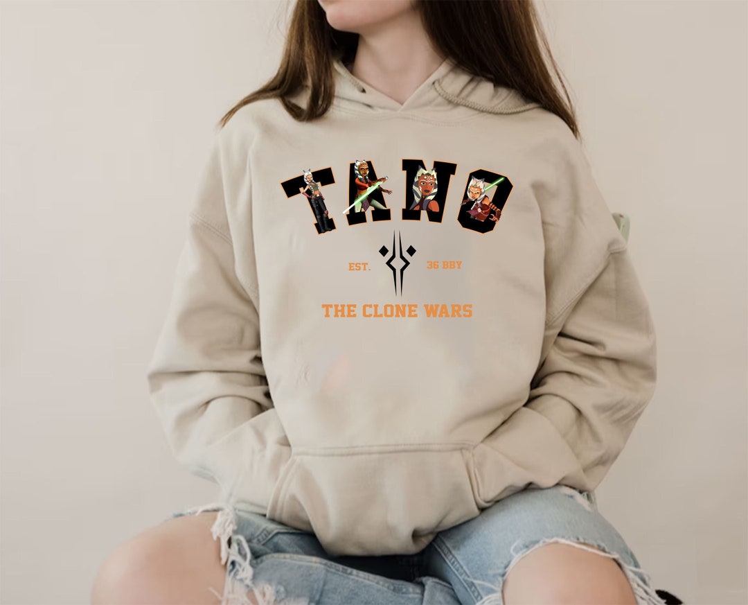 Ahsoka Tano Hoodie, Ahsoka Tano Sweatshirt, the Clone Wars Hoodie, Star Wars Ashoka Tano