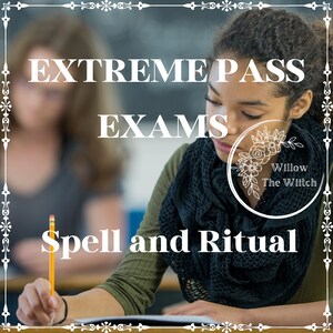 EXTREME PASS EXAMS Sort, Sort de réussite, Bonnes notes, Oracle Deck, Même jour, Lancement de sorts, Ange gardien, Numéros angéliques, Bougie magique