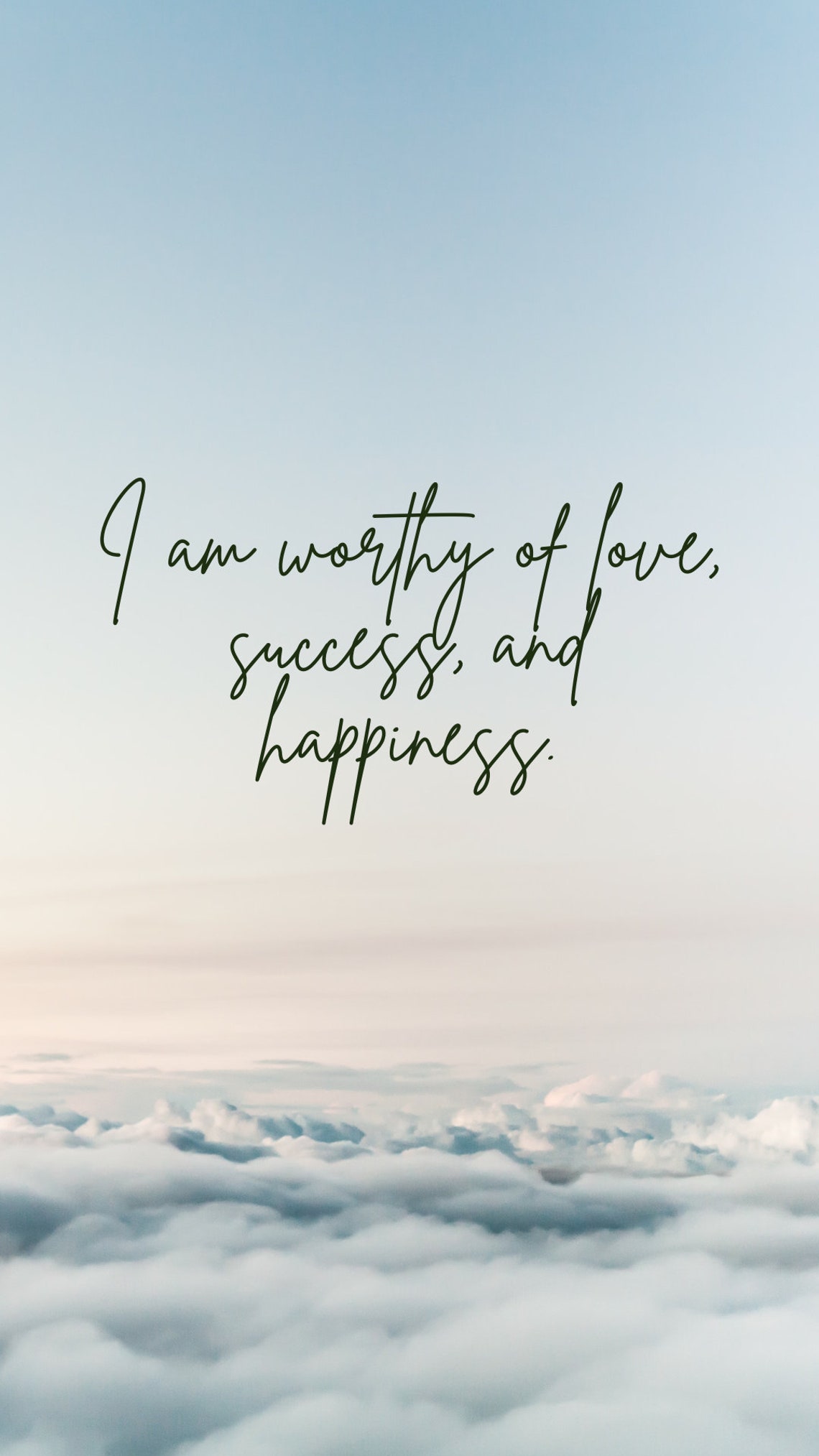 Digital Printable Positive Affirmation Quotes - Etsy