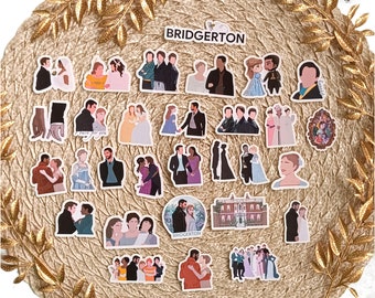 Bridgerton, Anthony, Eloise, Simon Basset, Colin, Kate Sharma, Daphne, Penelope, Season 3, Season 2, Season 1 | 175 STICKERS