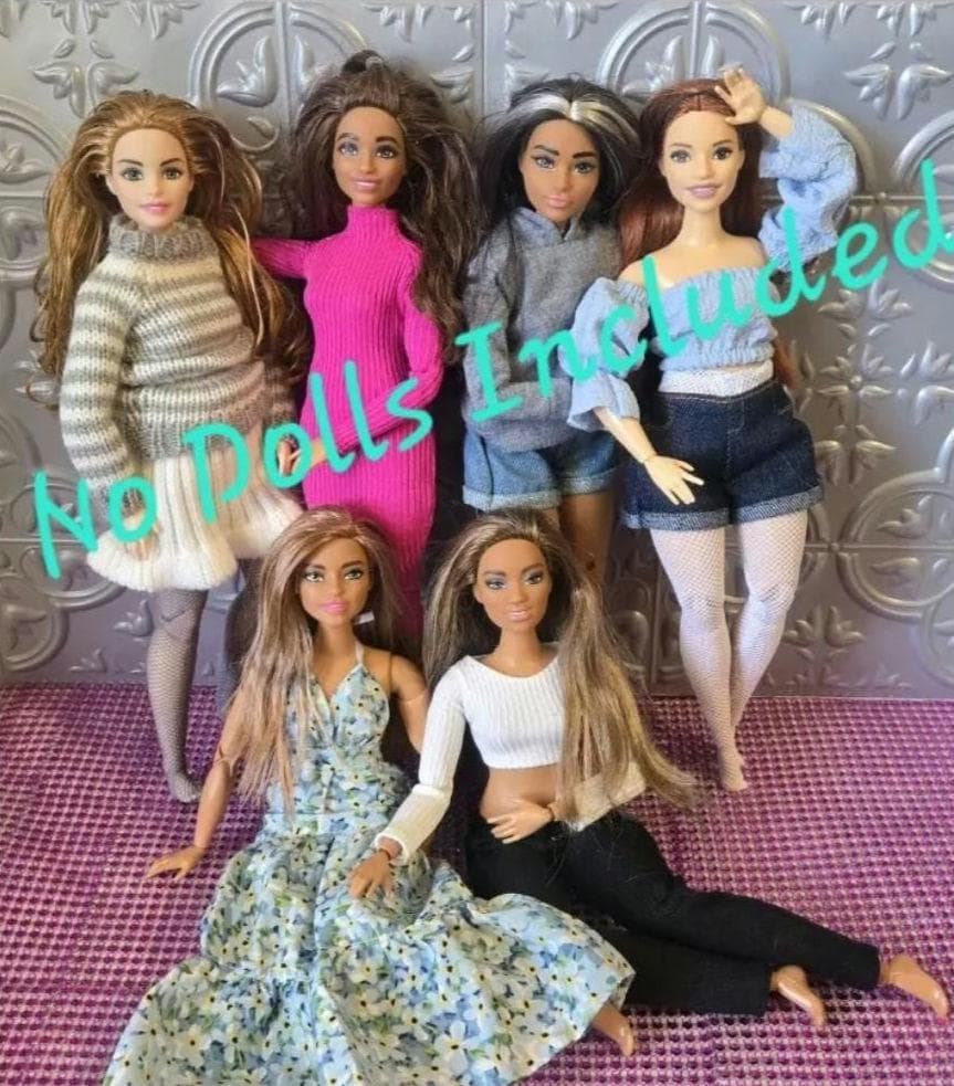 Barbie Mtm Hybrid Barbie Fashionistas 103 Made To Move Body Hybrid