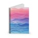 Springtime Ombre Spiral Notebook, Cute Design, Lined Pages Notebook ...