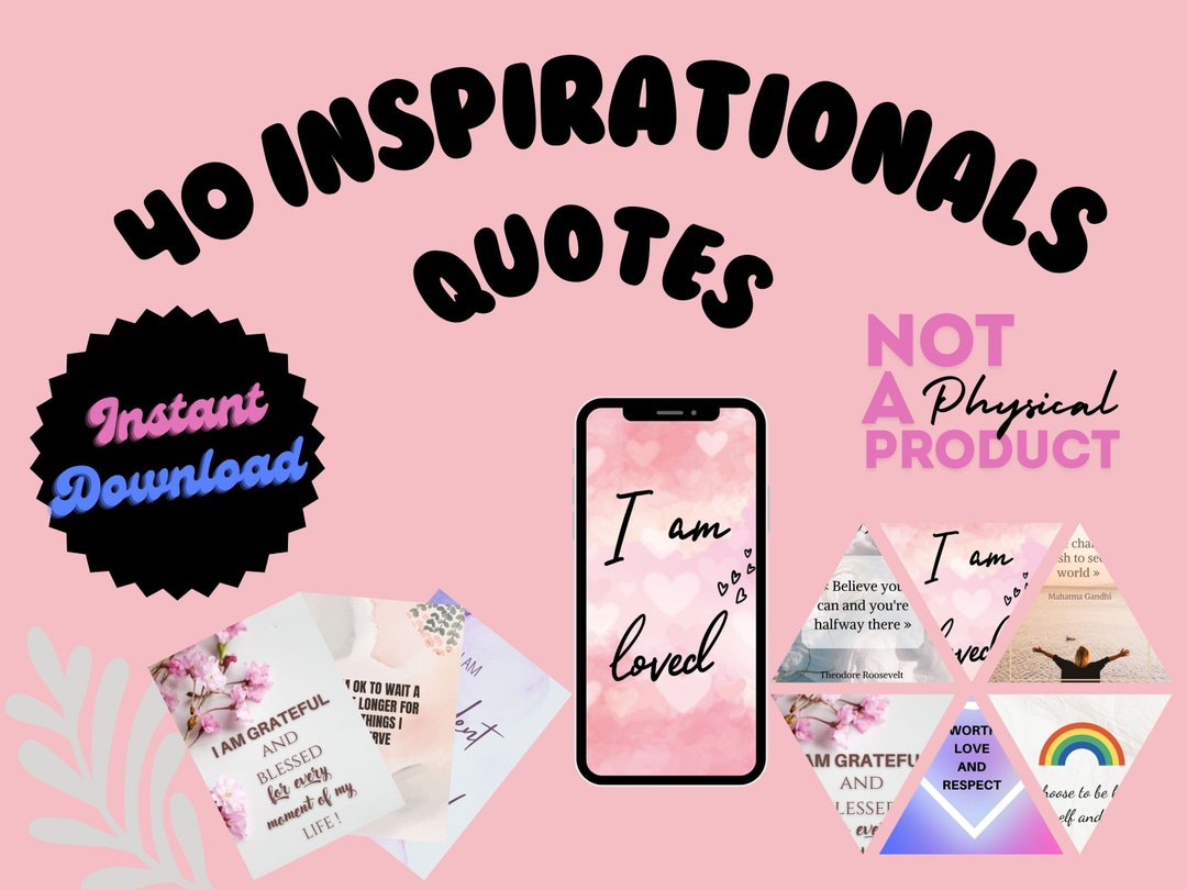 Motivational &amp; Inspirational Printable Cards, Positive Quotes ...