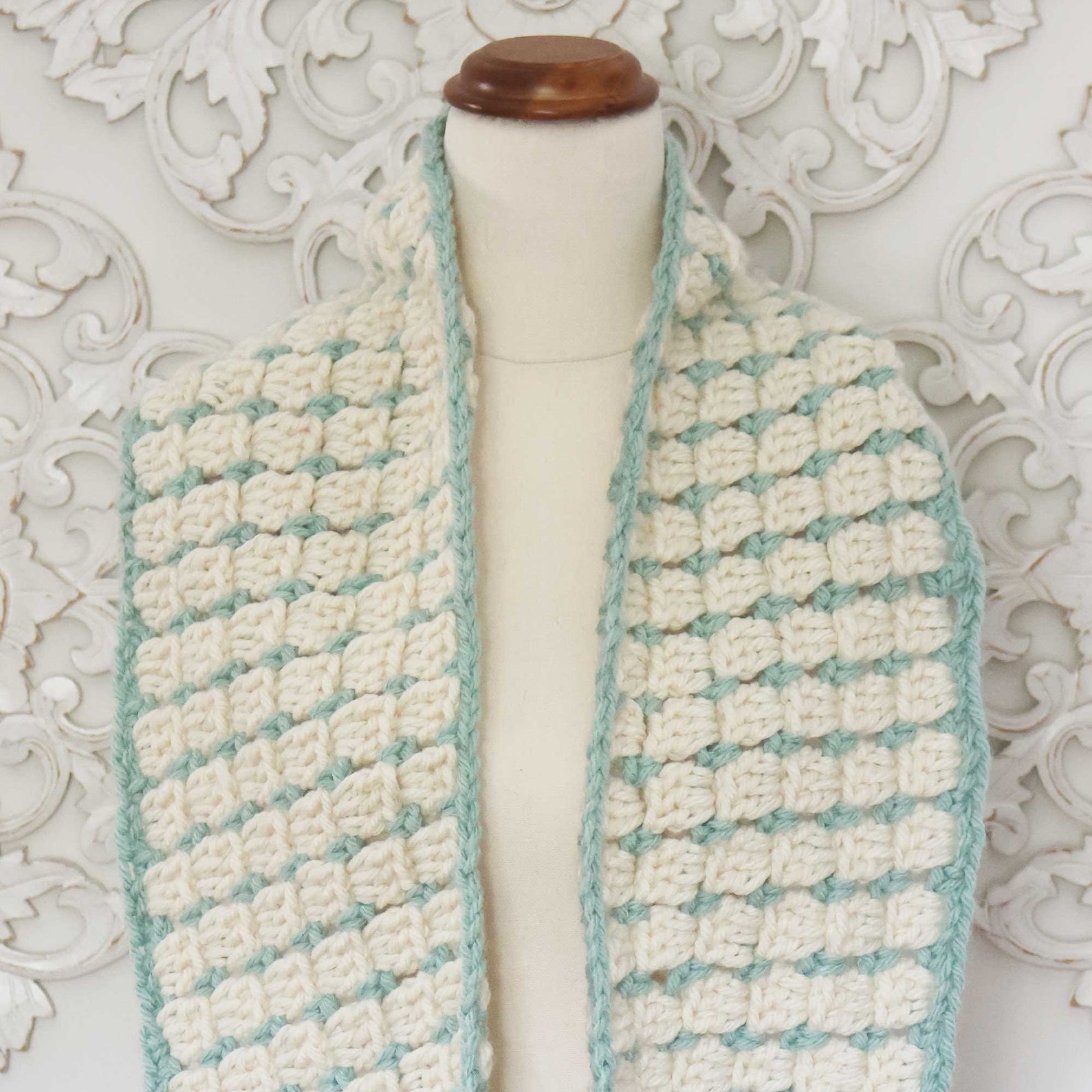 Crochet Infinity Scarf Pattern, Easy Chunky Scarf Crochet Pattern ...