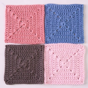 Solid Granny Square Pattern, No Gaps Granny Square, Granny Square Crochet Pattern | PDF DOWNLOAD