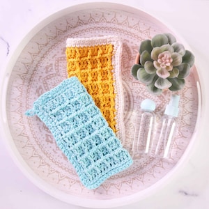 Crochet Dishcloth Pattern, Crochet Washcloth Pattern, Crochet Pattern | Waffle Stitch Dishcloth Pattern | PDF DOWNLOAD