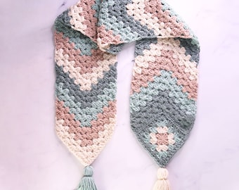 Chunky Scarf Crochet Pattern, Easy Scarf Crochet Pattern Chunky Yarn | Chunky Chevron Scarf Pattern | PDF DOWNLOAD