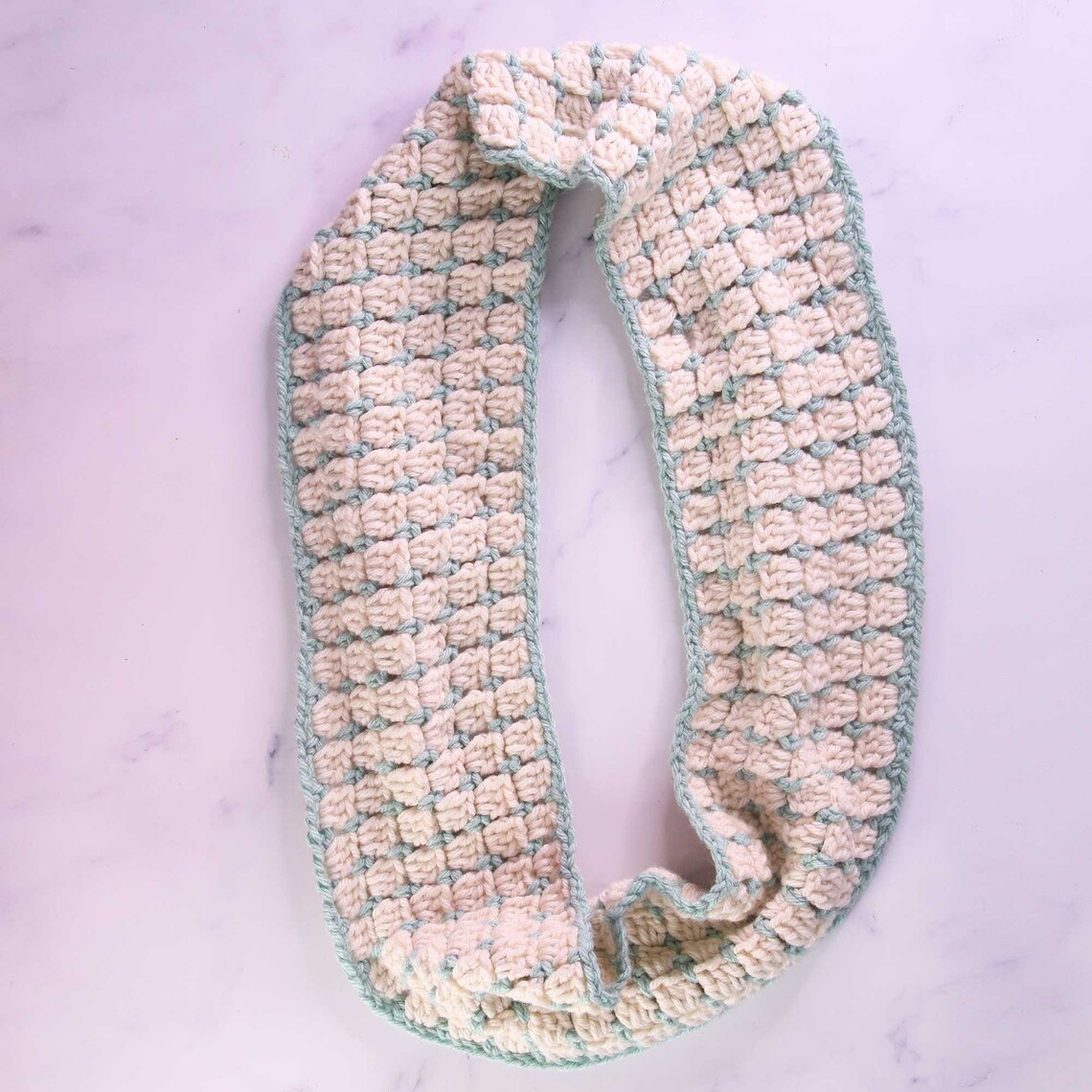 Crochet Infinity Scarf Pattern, Easy Chunky Scarf Crochet Pattern ...